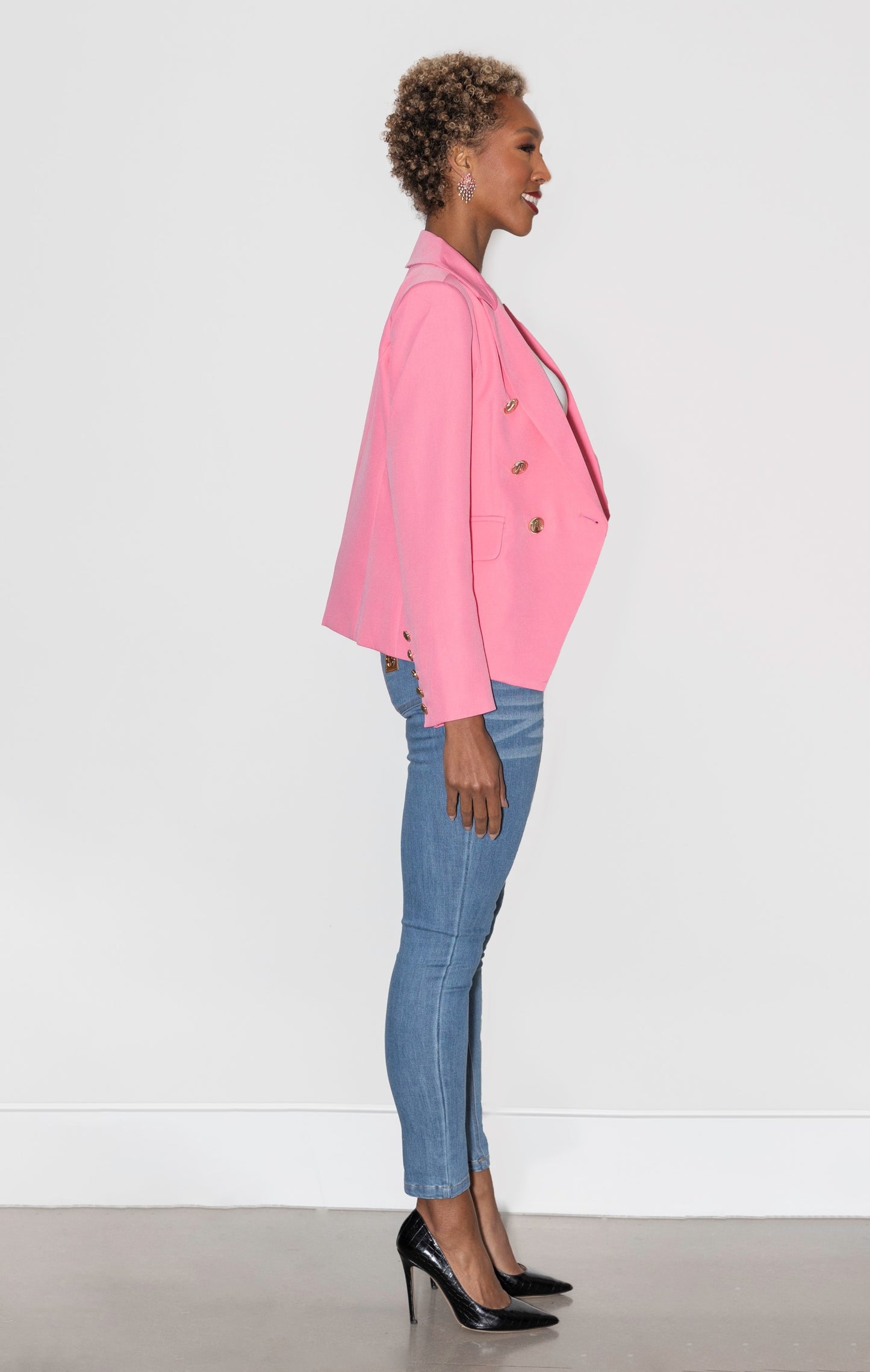 JACKET -The Audrey Double- Breasted  Blazer